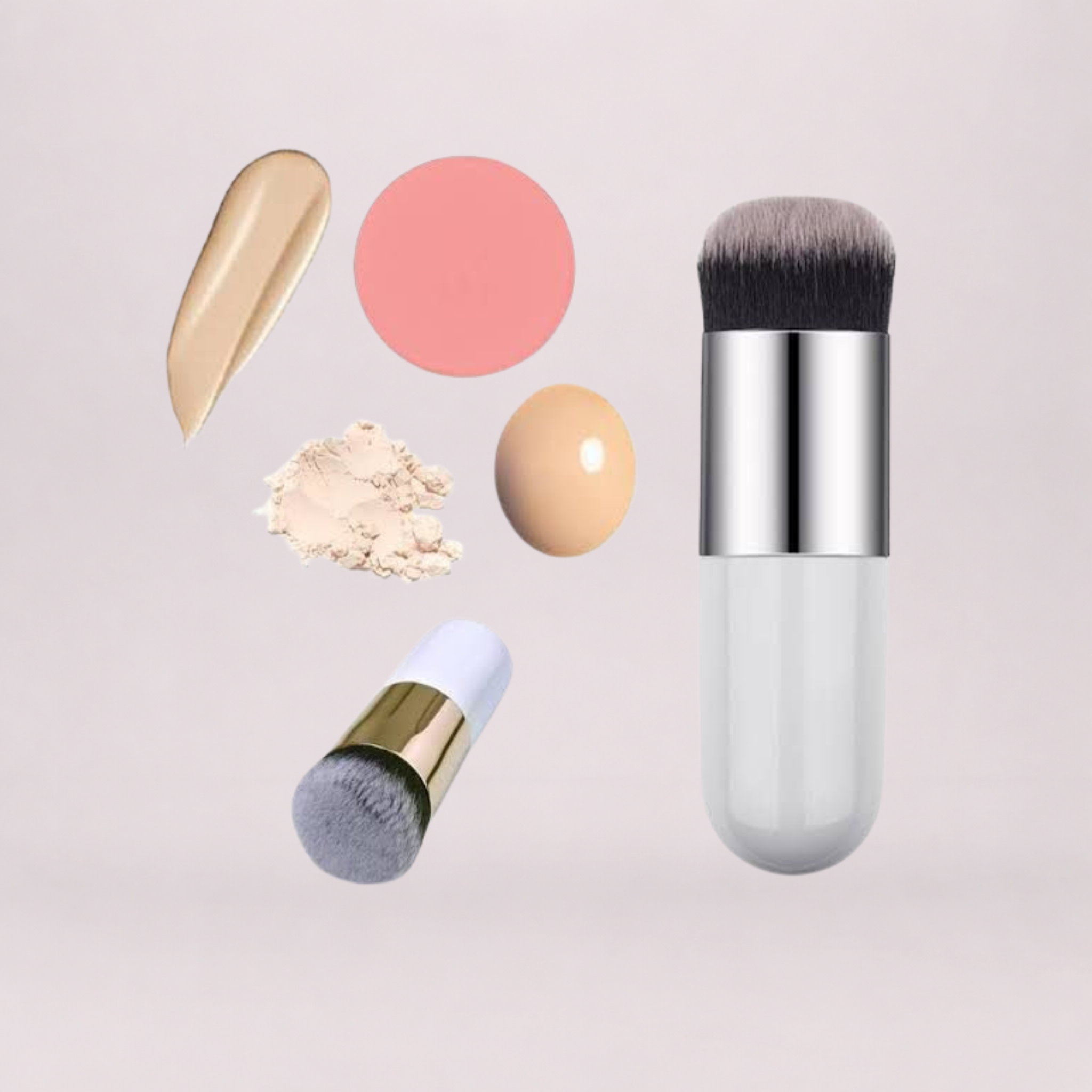 Portable Kabuki Makeup Brush